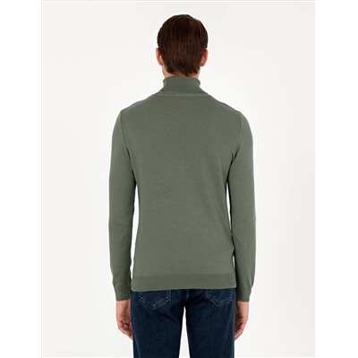 Duman Slim Fit Fisherman Neck Basic Kazakh