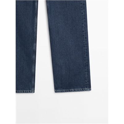 Jeans tiro bajo straight fit regular length