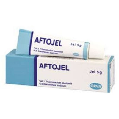 AFTOjel 5 gr jel обезболивающий гель для втираний в кожу в области суставов