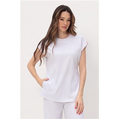 Блуза медицинская женская 3-78.1-21-1 / Kiara 0 Blanc de blanc