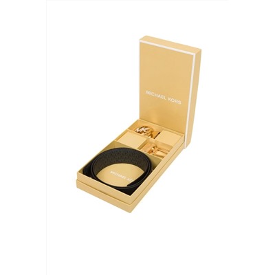 Cinturón de piel Pave - Negro