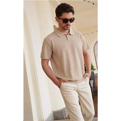 Футболка лен F011-06LN natural linen