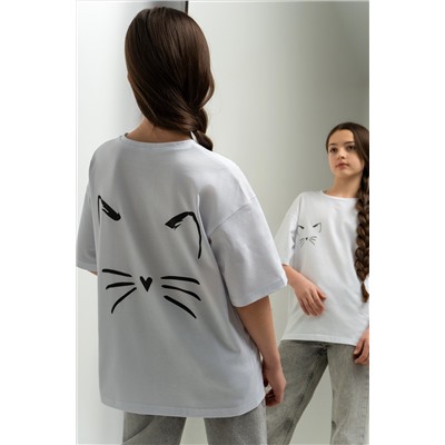 Футболка оверсайз для девочки Happyfox