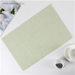 Салфетка кухонная «Блеск», 45×30 см, цвет зелёный