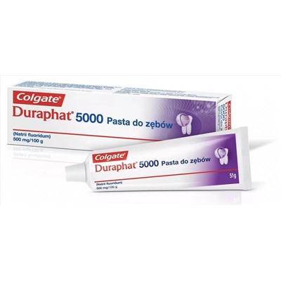 Зубная паста Colgate Duraphat 5000, 51 г