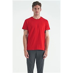 Мужская футболка Calvin Red Basic — 88245 A13ER-88245