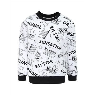 Свитшот детский KETMIN GLAMOROUS цв.Белый