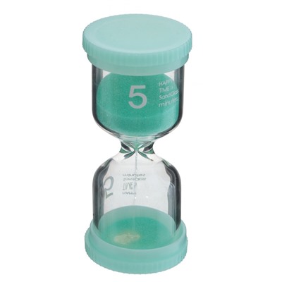 Часы песочные, L4,5 W4,5 H9,5 см, 4в.