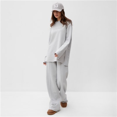 Брюки женские MIST Cozy style, серый, р. 56