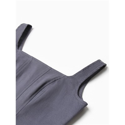 Топ женский джинсовый MIST: Denim р.42, графит