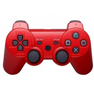 Геймпад для PS3 2.4Ghz (красный)