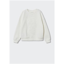 Sudadera snoopy algodón -  Niña | MANGO OUTLET España