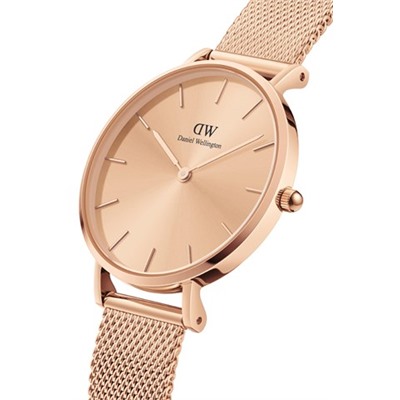 Reloj de cuarzo de acero y chapado en oro rosa Unitone