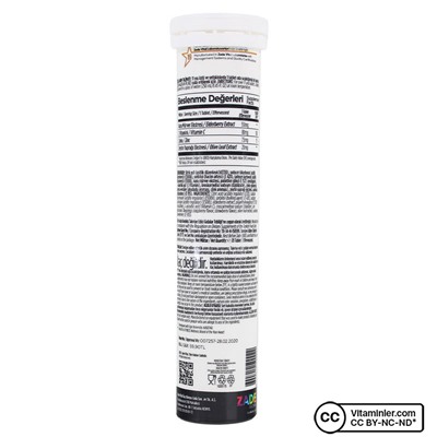 Zade Vital Sambucus 20 шипучих таблеток