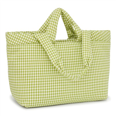 Bolso capazo Carol Vichy - algodón - verde