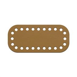 Дно для сумки мини 5 х 11 см. Saffron