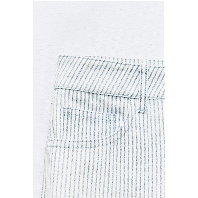JEANS Z1975 DENIM RECTOS TIRO ALTO RAYAS