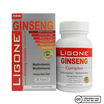 Ligone Ginseng Multivitamin 30 капсул