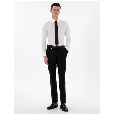 Тканневые брюки Black Slim Fit