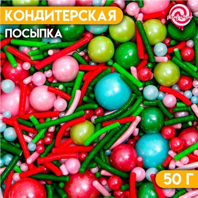 Кондитерская посыпка «Ягодный мохито», 50 г