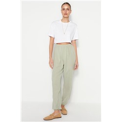 Khaki jogger ткац