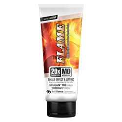 Крем-автозагар Flame с тингл-эффектом, маслом манго, экстрактами арники и красного вина, 125 мл, бренд - SOL BIANCA