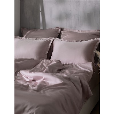 Наволочка SL Home Tencel 70*70+3 см , цв. пудра