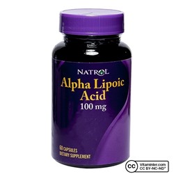 Natrol Альфа-липоевая кислота 100 мг 60 капсул