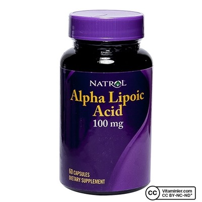 Natrol Альфа-липоевая кислота 100 мг 60 капсул
