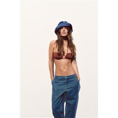 PANTALÓN CHINO EFECTO DENIM