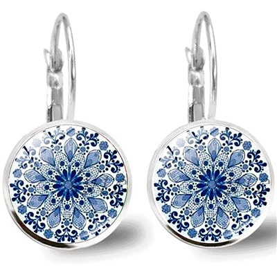 Серьги с английским замком арт. 13 3955 (id 250861)