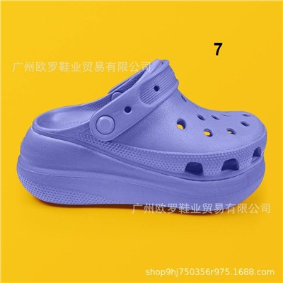 Женские сабо на платформе Croc*s