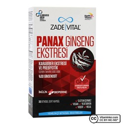 Zade Vital Panax женьшень 30 капсул