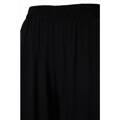 Черные тканые вискозисные штаны TBBSS22PL00013