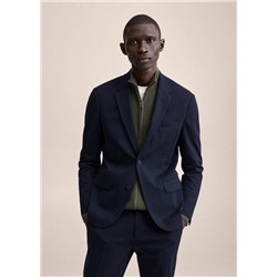 Americana traje slim fit algodón -  Hombre | MANGO OUTLET España