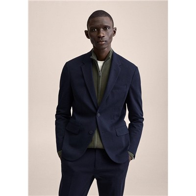 Americana traje slim fit algodón -  Hombre | MANGO OUTLET España
