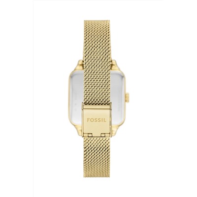 Reloj de cuarzo de acero - Dorado y blanco