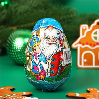 Шоколадная фигурка новогодняя Яйцо "С Новым Годом!", 50 г