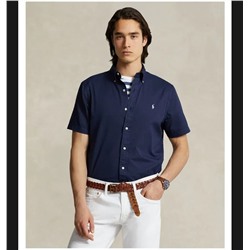 Мужская рубашка из смеси хлопка и льна ✔️Polo Ralph Lauren , оригинал, экспортный магазин   Состав 70% хлопок+30% лён