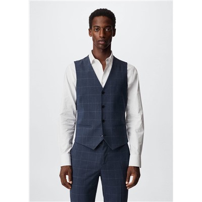 Chaleco traje super slim fit -  Hombre | MANGO OUTLET España