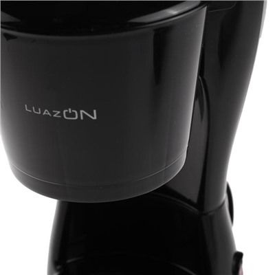 УЦЕНКА Кофеварка Luazon LKM-654, капельная, 900 Вт, 1.2 л, чёрная