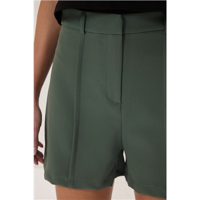 Green Ribe Подробный тканый короткий короткий Twoss23sr00079