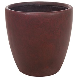 Кашпо Nobilis Marco "Granite graphite Round" (файберглас), D50хH48 см