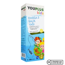 YouPlus Kids Омега-3 150 мл