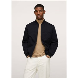 Chaqueta bomber algodón -  Hombre | MANGO OUTLET España