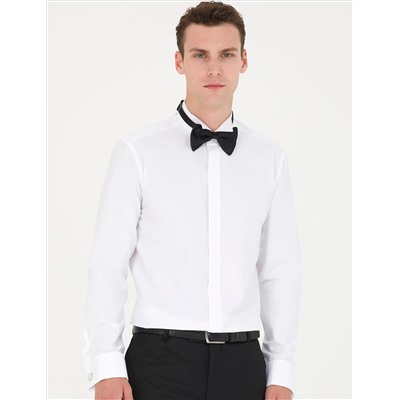 Рубашка для смокинга с белым Slim Fit