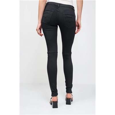 Pantalón skinny fit Alanies - Gris oscuro