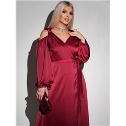Атласные платья со стразами 30.12.