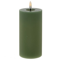 Изделие декоративное "Свеча" (подсветка, 2xААА н/п), L7,5 W7,5 H15 см