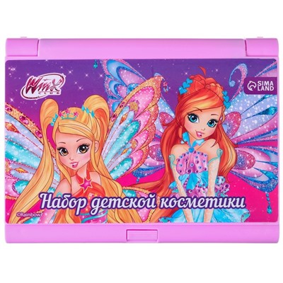 Набор детской косметики, 8 теней, 11 блесков для век "Ты самая красивая" WINX